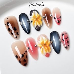 019 Carved leopard print
