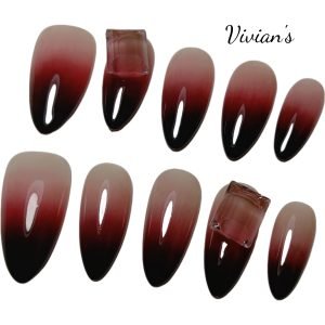 032 Black and red gradient