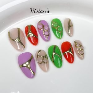 093 Multi-color beads