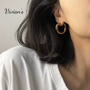 515 Polished earrings