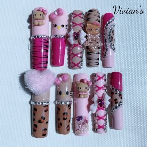 154 Leopard print Kitty cat