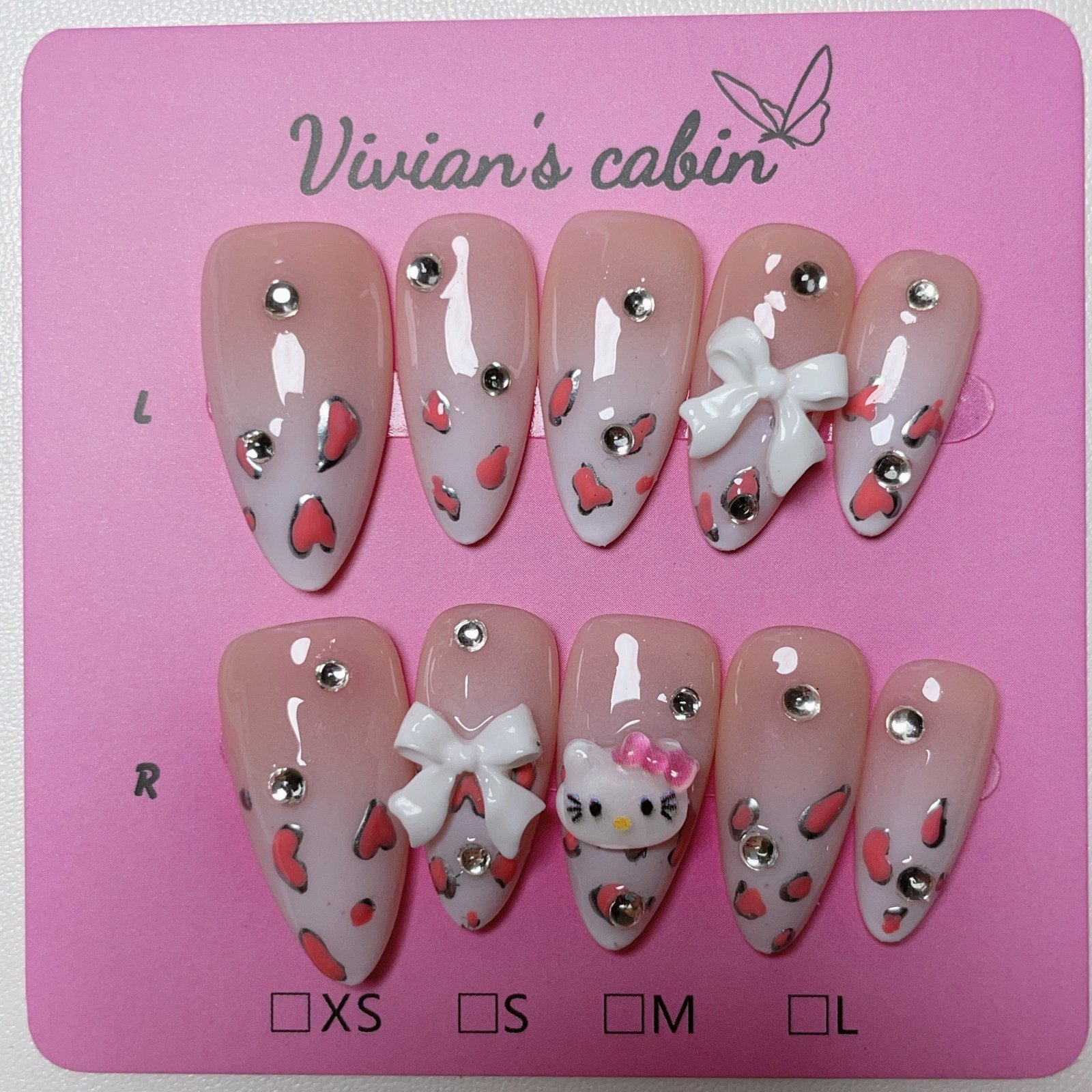 139 Pink leopard print