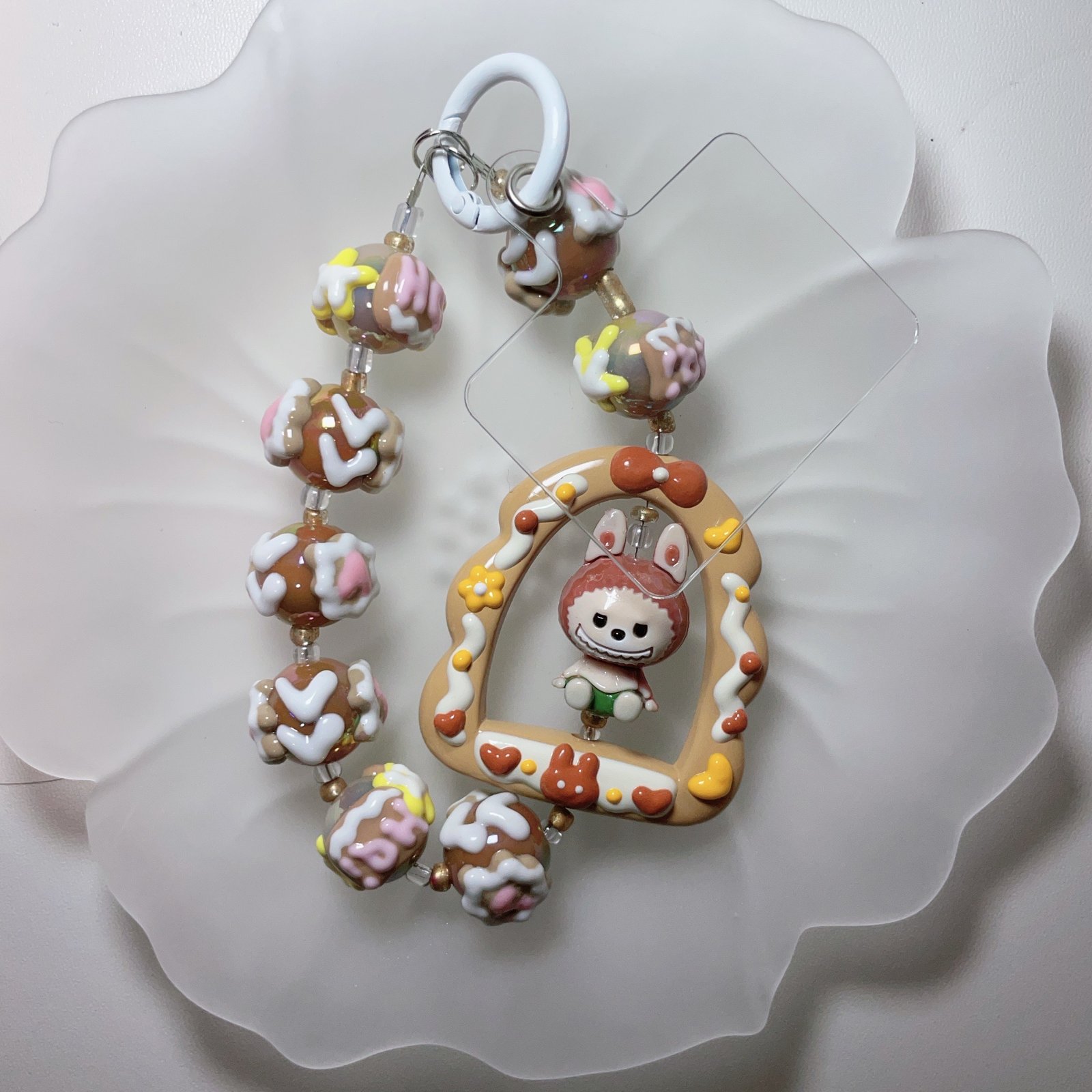 010 Beaded pen + key chain capsule - Image 2