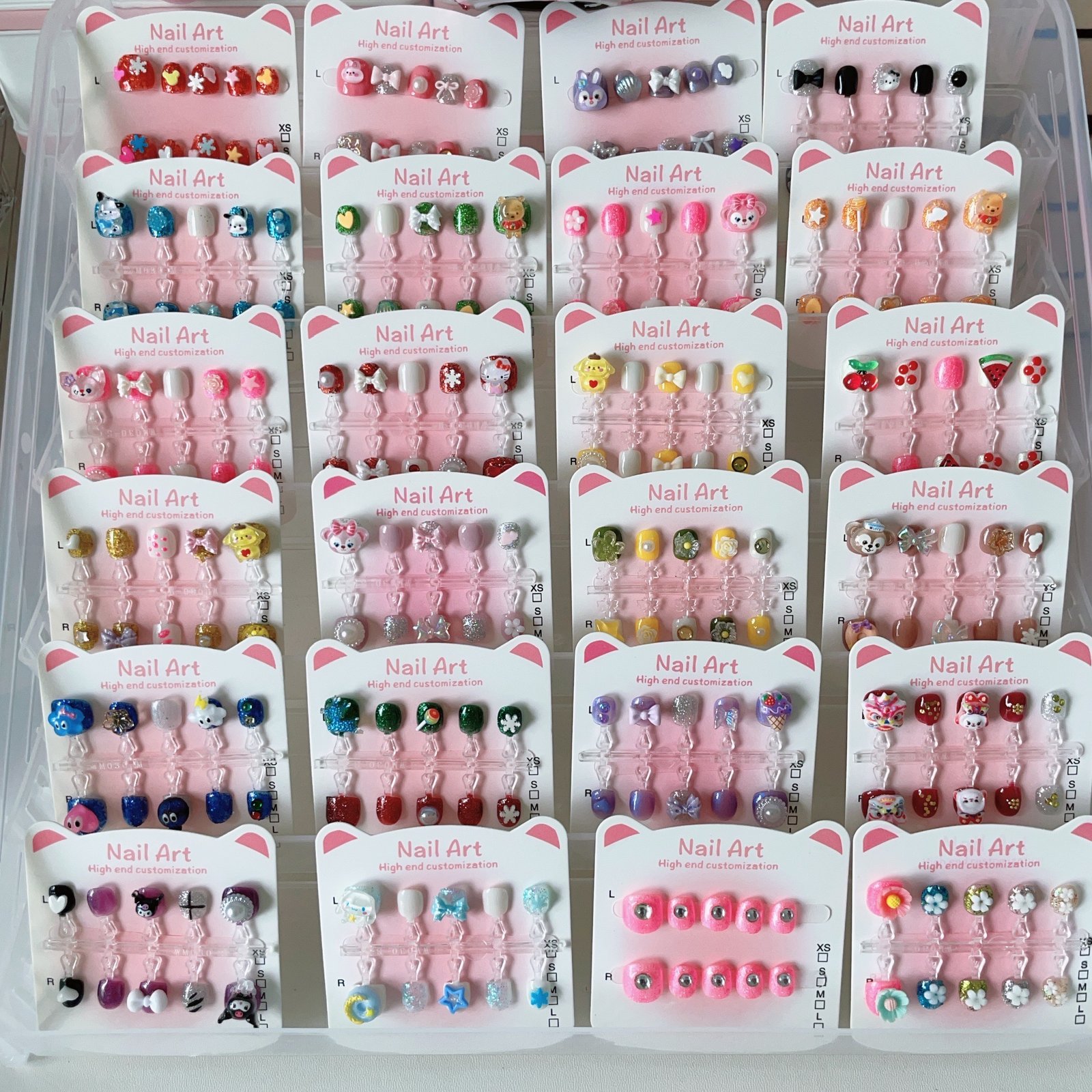 009 Pink Blind Bag (Children's Nails) - Image 2