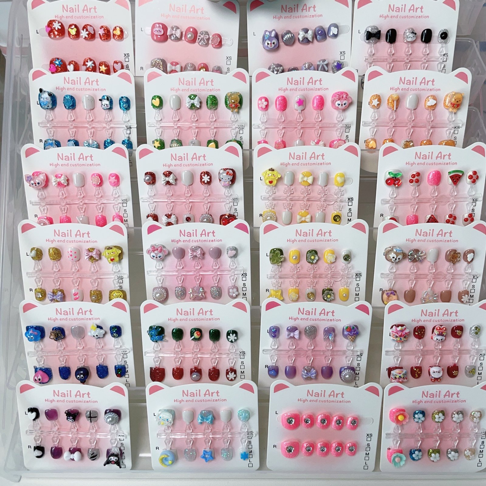 009 Pink Blind Bag (Children's Nails) - Image 3