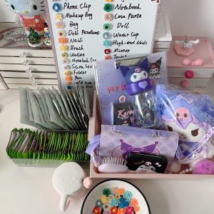 002 Nail Lucky Spoon(pink cup)