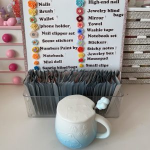 003 Nail Lucky Spoon（blue cup）