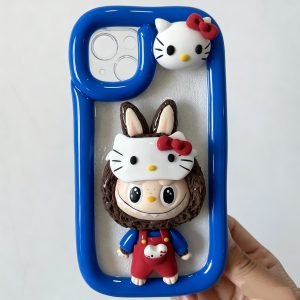 0003 Kitty Blindfold Labubu