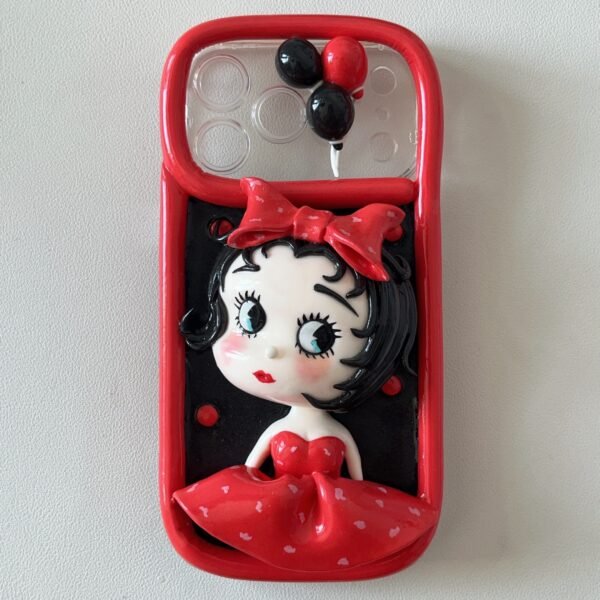 0019 Betty Boop Red Dress