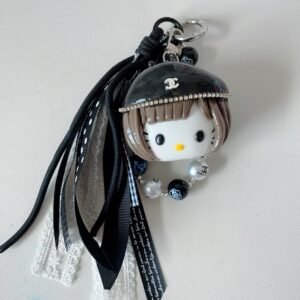 0008 Chanel‑style HK bag charm