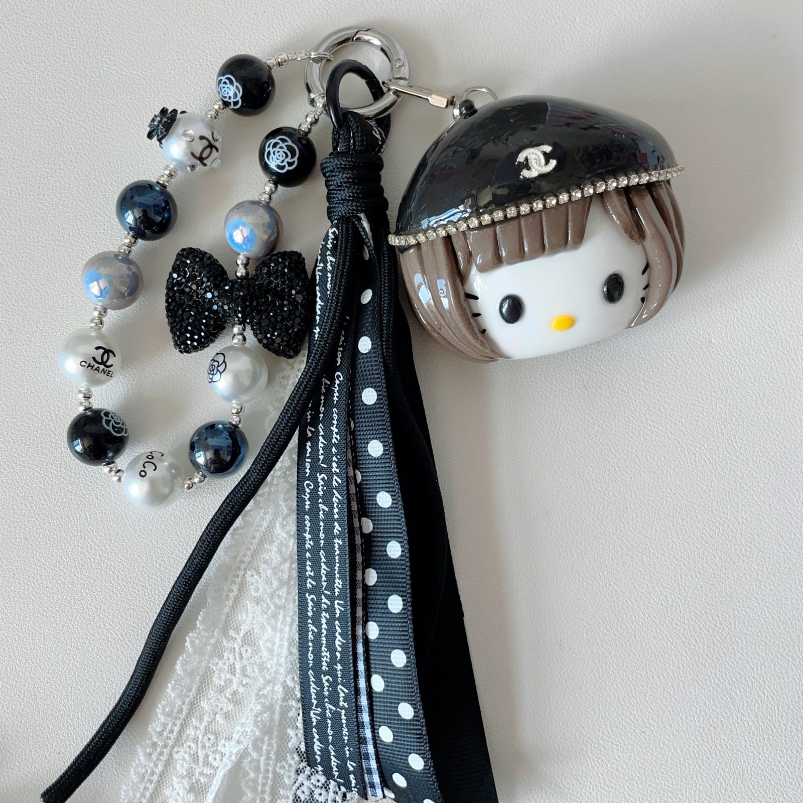 0008 Chanel‑style HK bag charm - Image 2
