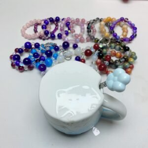 0035 Beaded Charm Mystery  Bag